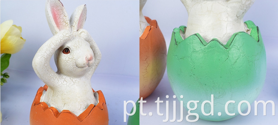 Resin Lamp Rabbit Shaped